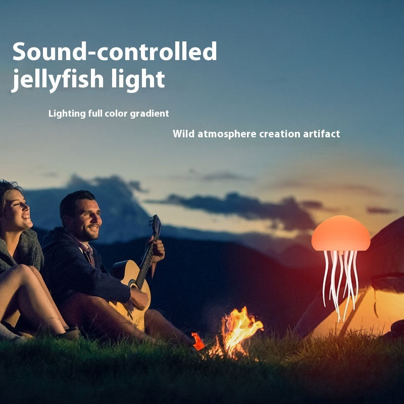 LED Jellyfish Mood Lamp PearlNestDecor.com