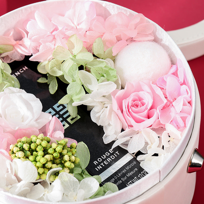 Valentine's Day Immortal Flower Lipstick Gift Box Creative Birthday Gift LadyShow.Store