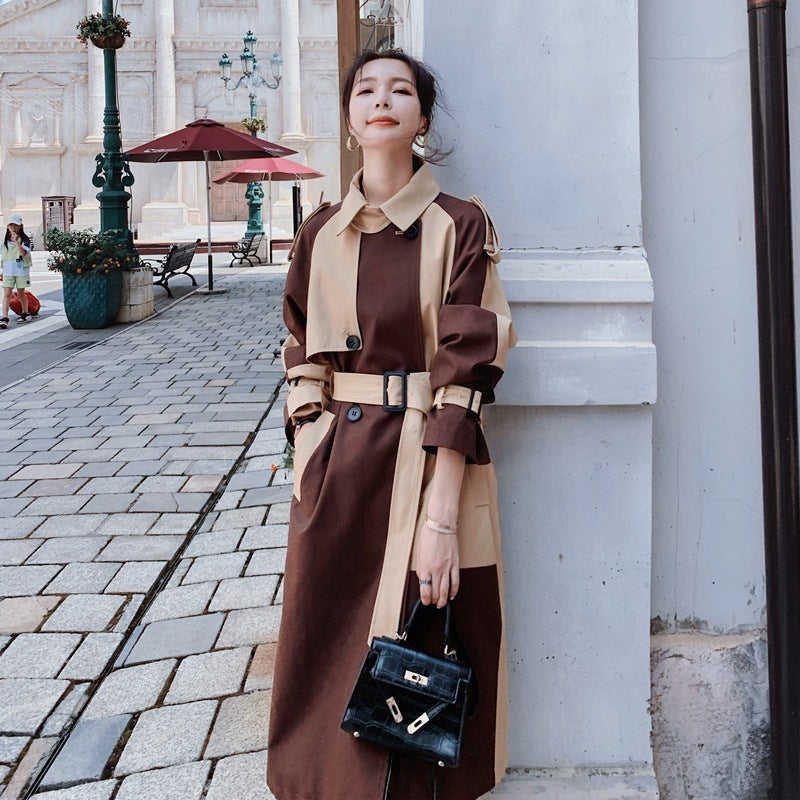 Korean High-End British Style Long Casual Jacket Pi-Mart