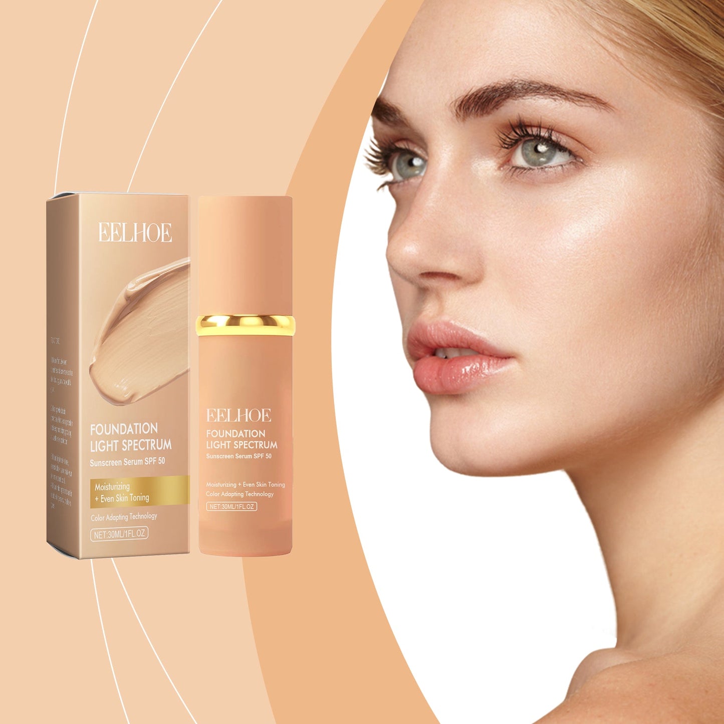 Concealing Color-Changing Foundation 30ml Tri Light Beauty