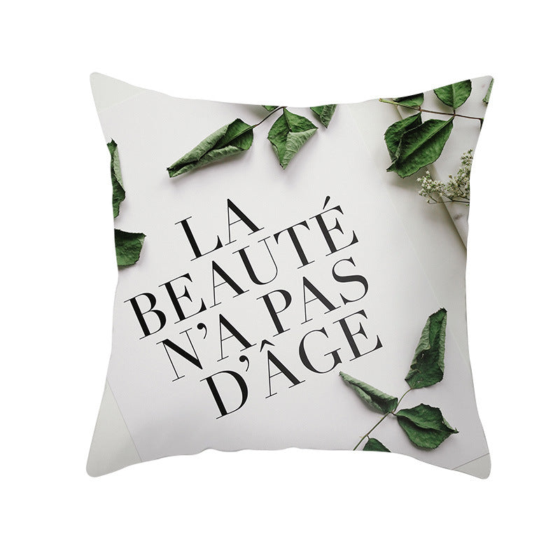 Tropical Plants Pillowcase Decor PearlNestDecor.com