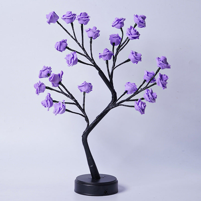 Table Lamp Flower Tree PearlNestDecor.com