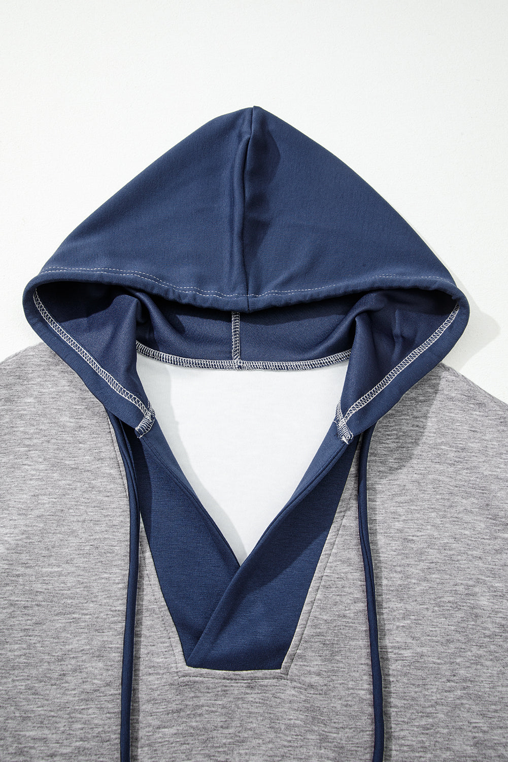 Zariyah Block Patchwork Drawstring Hoodie LuxuryLifeWay Online Store