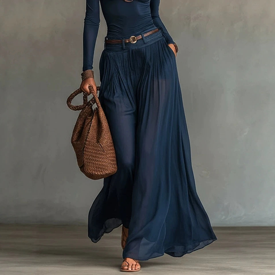Long-sleeved Casual Dress For Commuting Home And Fashioncomfortable And Stylish NorixaFashion.com