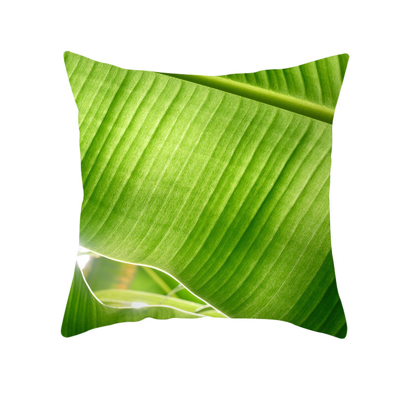 Tropical Plants Pillowcase Decor PearlNestDecor.com