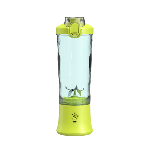 Portable Blender 600ML Electric Juicer Fruit Mixers 4000mAh USB Rechargeable Smoothie Mini Blender Personal Juicer Colorf Pi-Mart