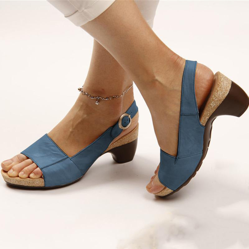 European And American Large Size Women's Wedge Heel Spring And Summer Casual Shoes LadyShow.Store
