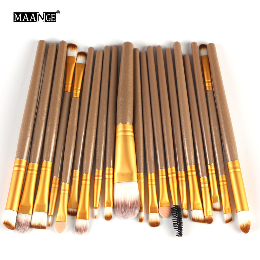 Makeup Brush Set - 20 Professional Beauty Tools LadyShow.Store