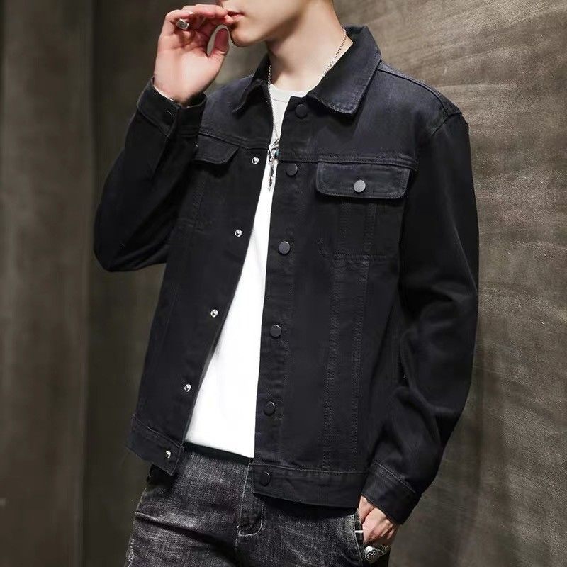 Men's Casual Denim Jacket Pi-Mart