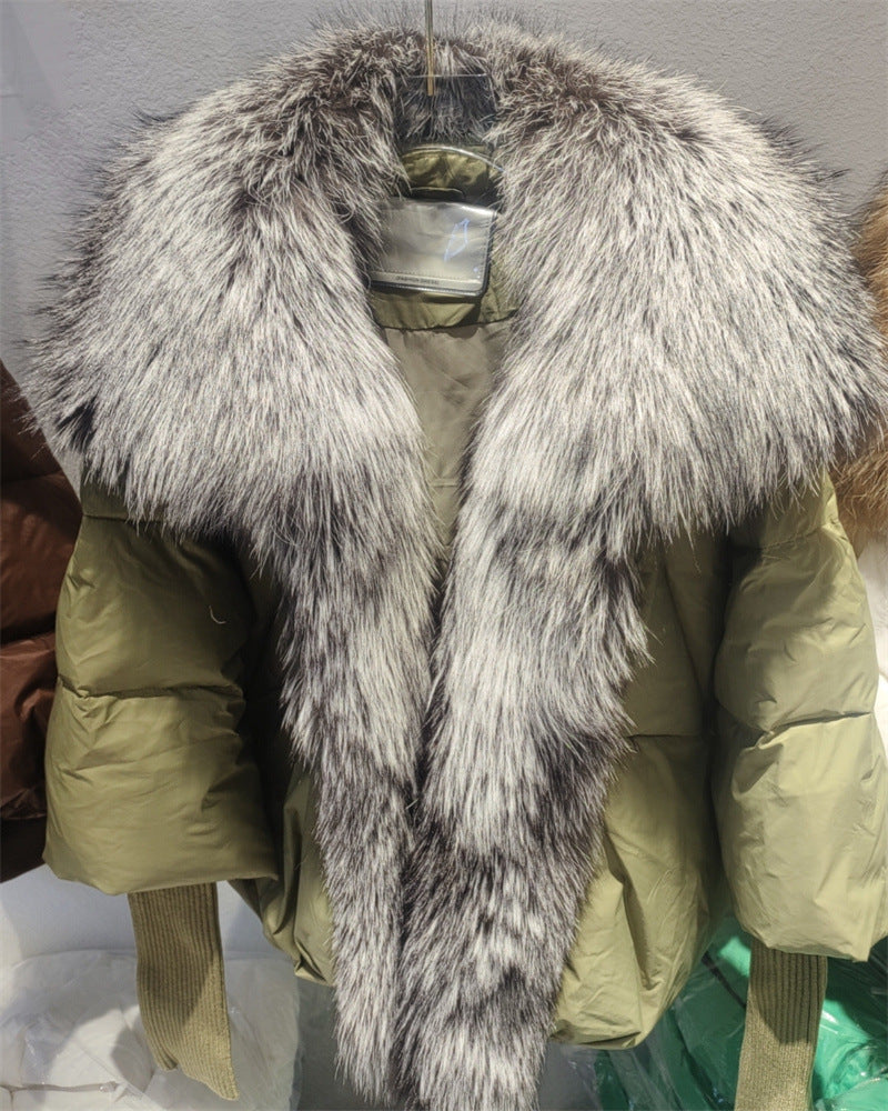 White Duck Down Jacket Niche Design Women's Clothing Best YouTube Store