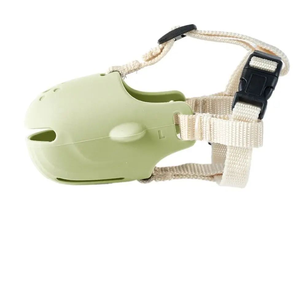 Portable Dog Muzzle Breathable Anti-Biting Dog Mouth Cover Adjustable Pet Basket Muzzles For Small Medium Pet Accessories Pets Fashion