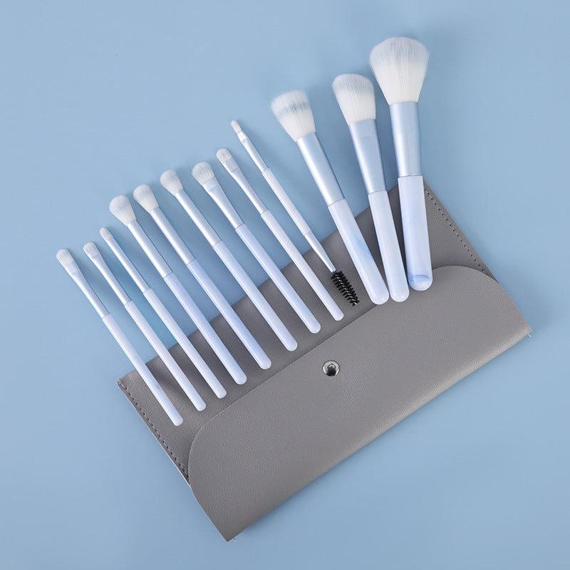 12-piece Clear Sky Makeup Brush Set