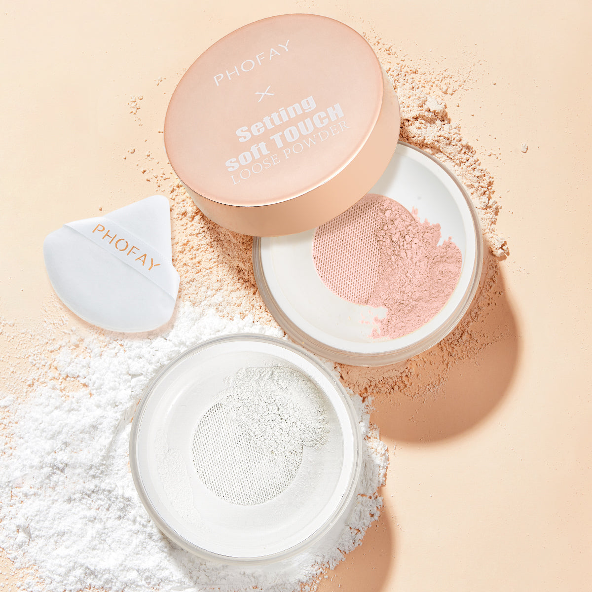 PHOFAY Setting Soft Touch Loose Powder LadyShow.Store