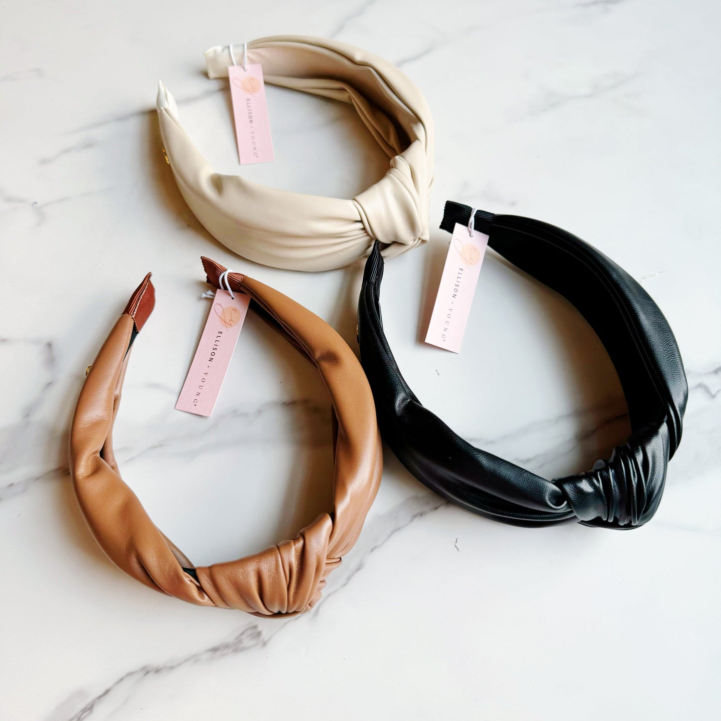 Leather Better Knotted Headband LadyShow.Store