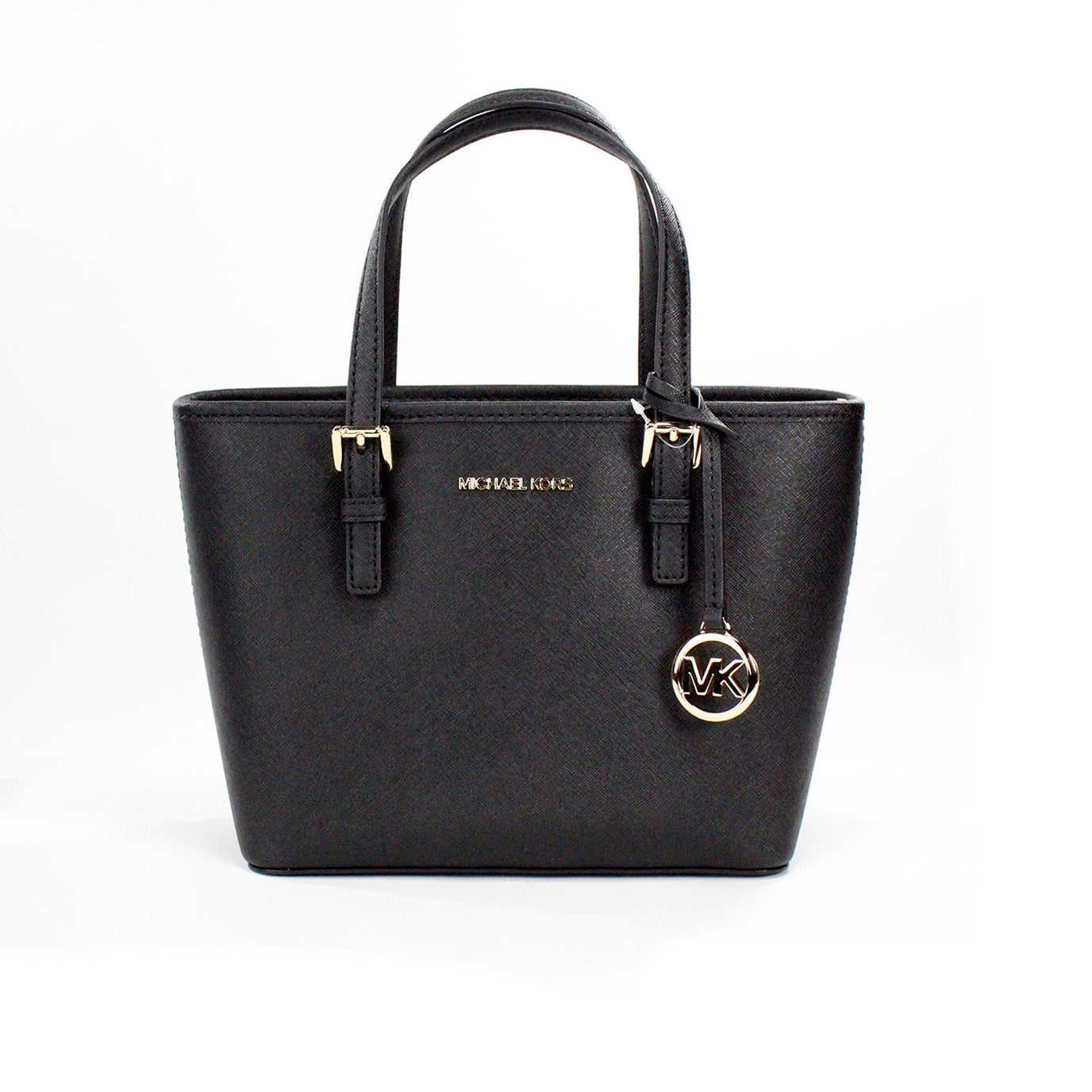 Michael Kors XS Black Carryall Tote Convertible Bag LadyShow.Store
