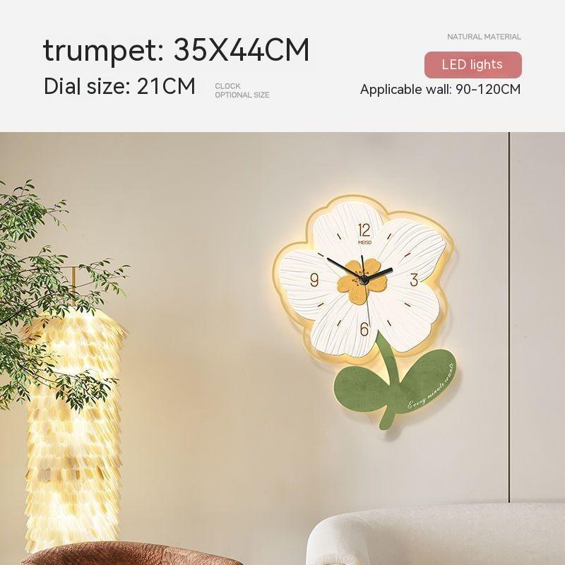 Ins Wall Clock Living Room Creative Modern PearlNestDecor.com