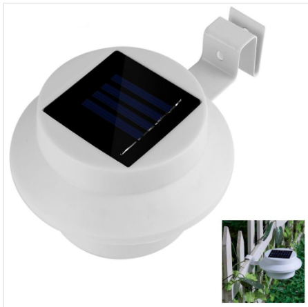 LED Solar Fence and Garden Lights - Waterproof IP44 Pi-Mart