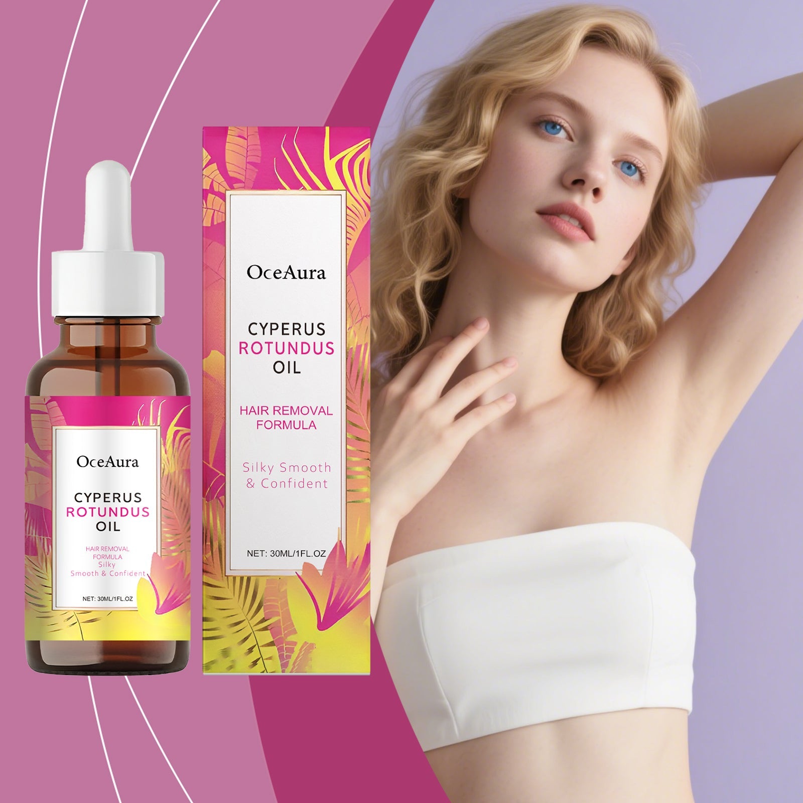Hair Removal Soothing Essential Oil 30ml Tri Light Beauty