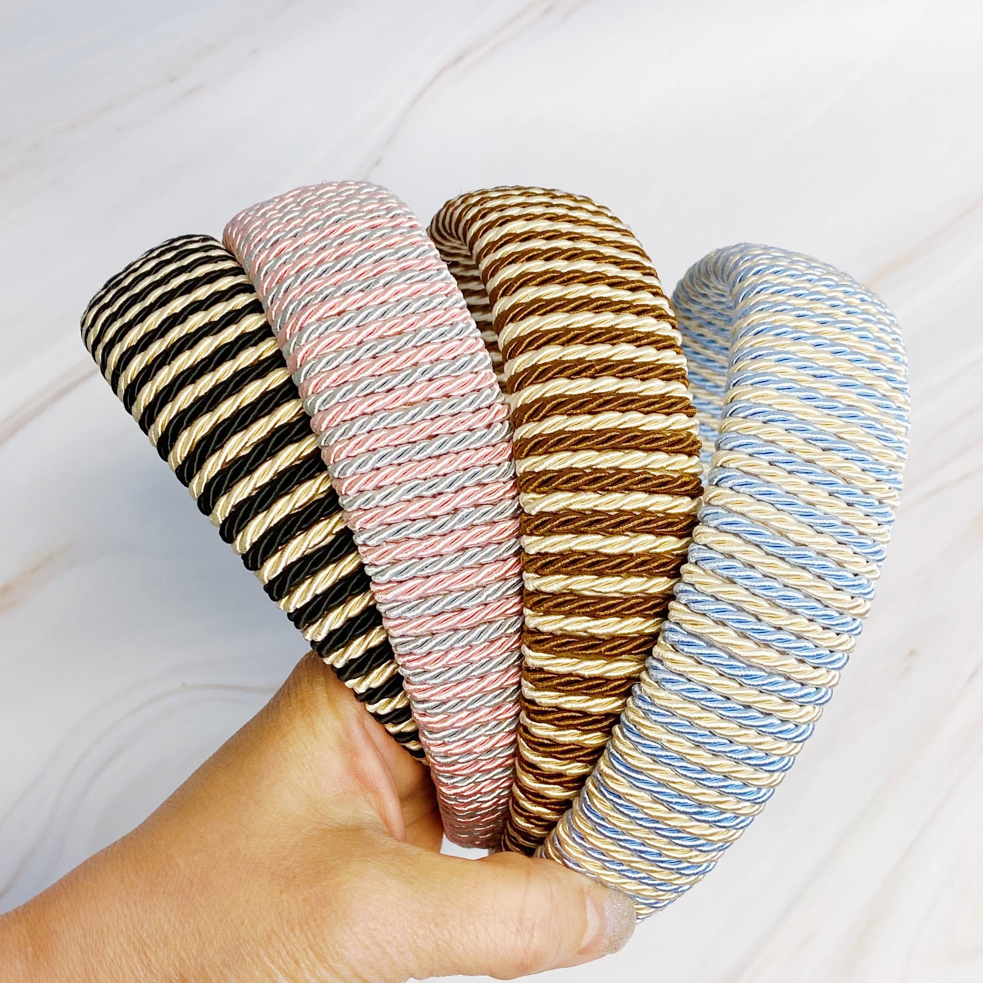Wrapped In Colors Rope Headband LadyShow.Store