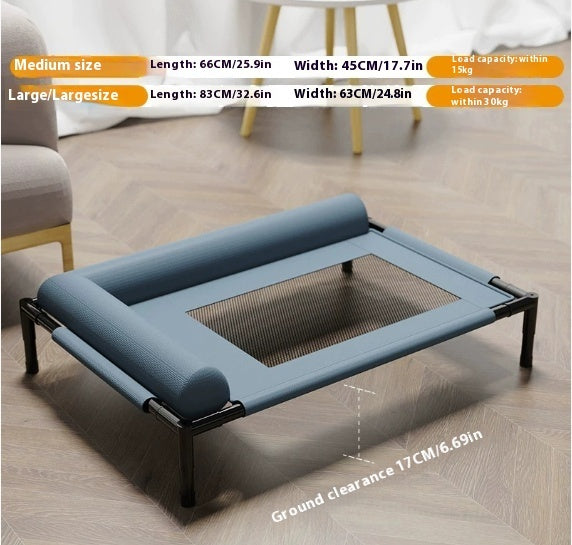 Dog Camp Bed Removable And Washable Moisture-proof Pet Bed Pets Fashion