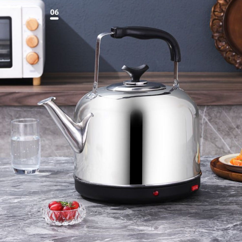 Stainless Steel Electric Kettle With Automatic Power-off PearlNestDecor.com