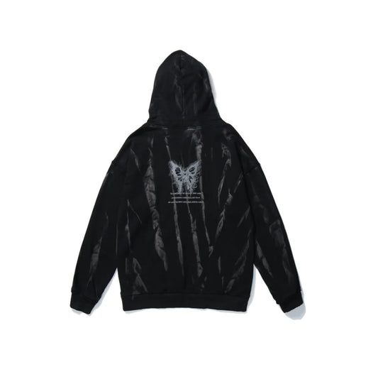 Devil Print Hooded Sweatshirt