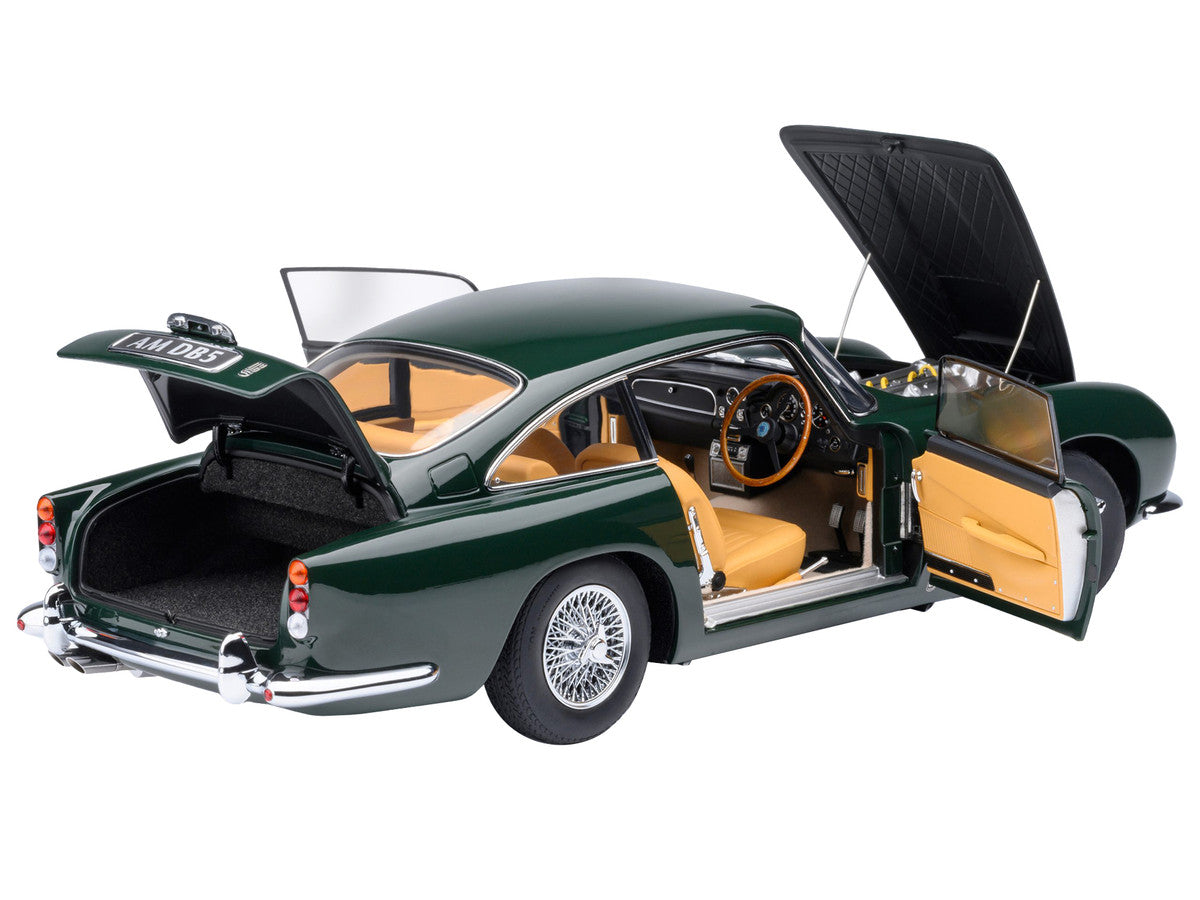 Aston Martin DB5 RHD (Right Hand Drive) British Racing Green 1/18 Model Car by Autoart LuxuryLifeWay Online Store