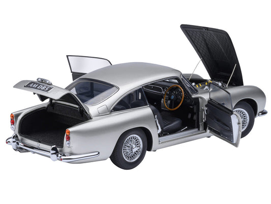 Aston Martin DB5 RHD (Right Hand Drive) Birch Silver 1/18 Model Car by Autoart LuxuryLifeWay Online Store