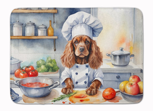 Cocker Spaniel The Chef Memory Foam Kitchen Mat LuxuryLifeWay Online Store
