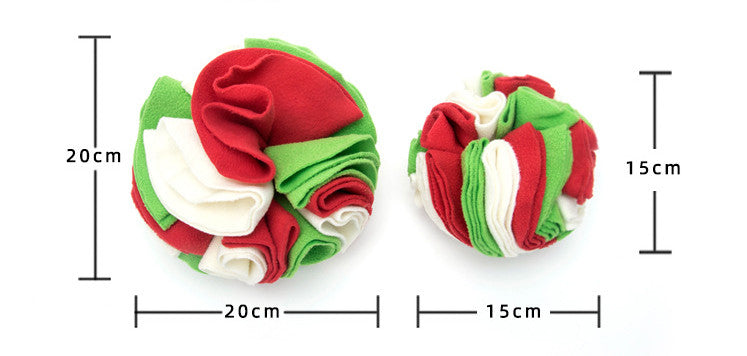 Dog Sniffing Training Blanket Snuffle Ball Mat Detachable Pads Puzzle Toy Pet Supplies For Dogs Cats Pets Fashion