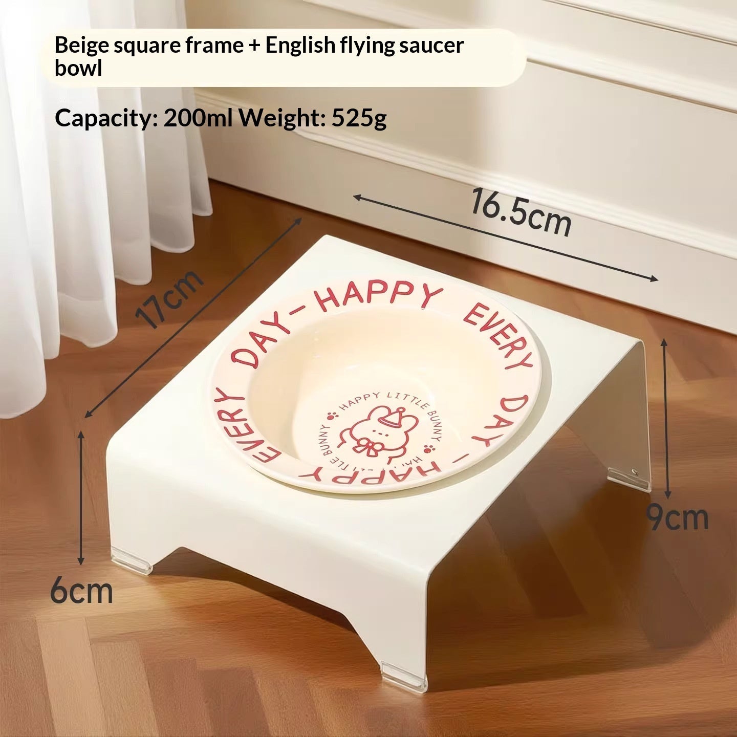 Ceramic Cat Food Cat Magnetic High-legged Cat Bowl Stand Cat Food Bowl Cervical Spine Protection Dog Bowl Pets Fashion