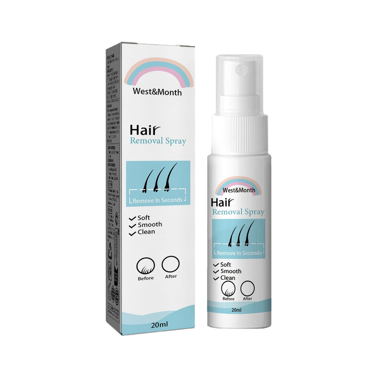 Hair Removal Spray 20ml 1 Box Tri Light Beauty
