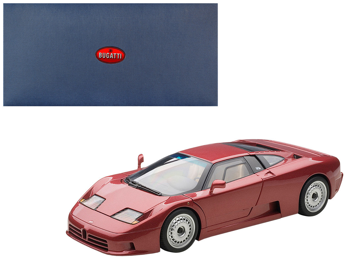 Bugatti EB110 GT Dark Red 1/18 Diecast Car Model by Autoart LuxuryLifeWay Online Store
