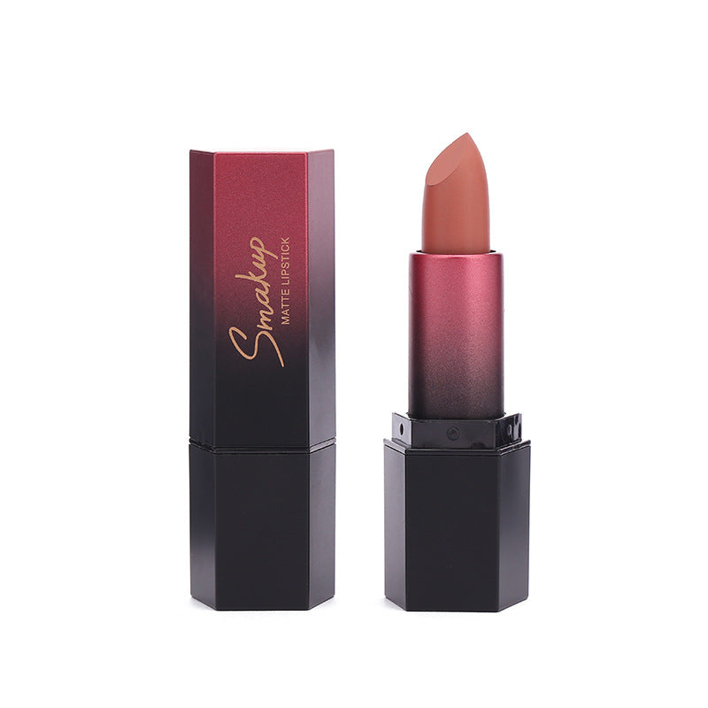 10 Colors Discoloration Resistant Matte No Stain On Cup Makeup Lipstick LadyShow.Store