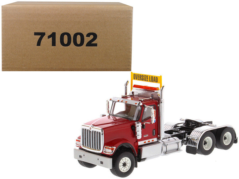 International HX520 Day Cab Tandem Tractor Red 1/50 Diecast Model by Diecast Masters LuxuryLifeWay Online Store