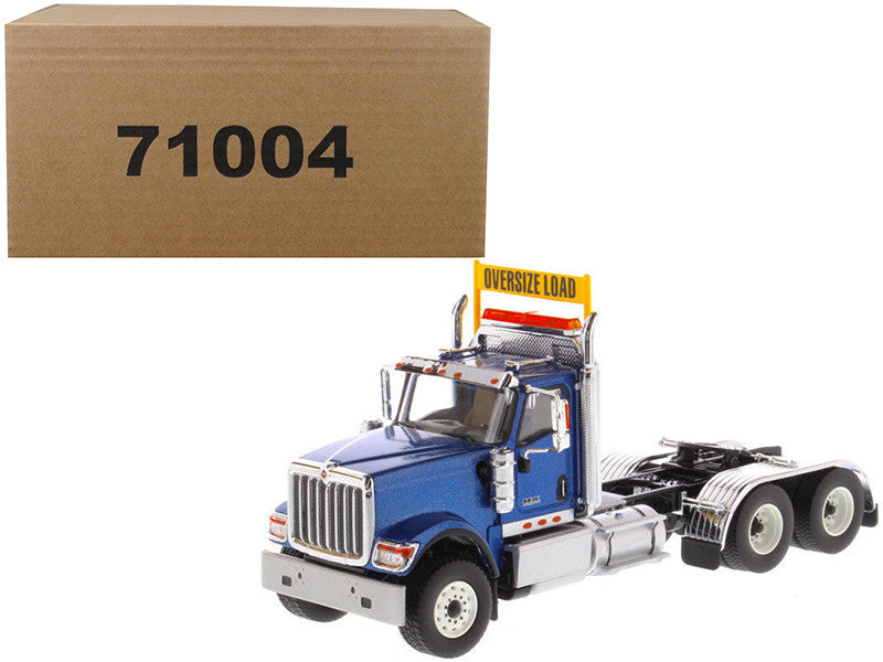 International HX520 Day Cab Tandem Tractor Blue 1/50 Diecast Model by Diecast Masters LuxuryLifeWay Online Store