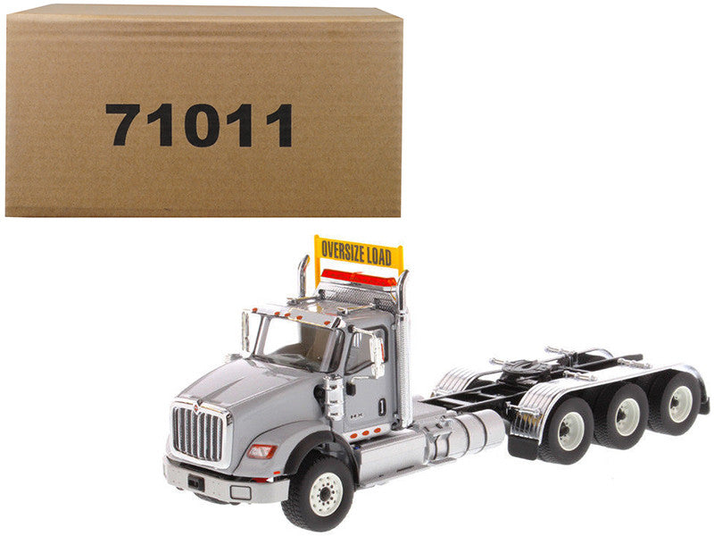 International HX620 Day Cab Tridem Tractor Light Grey 1/50 Diecast Model by Diecast Masters LuxuryLifeWay Online Store