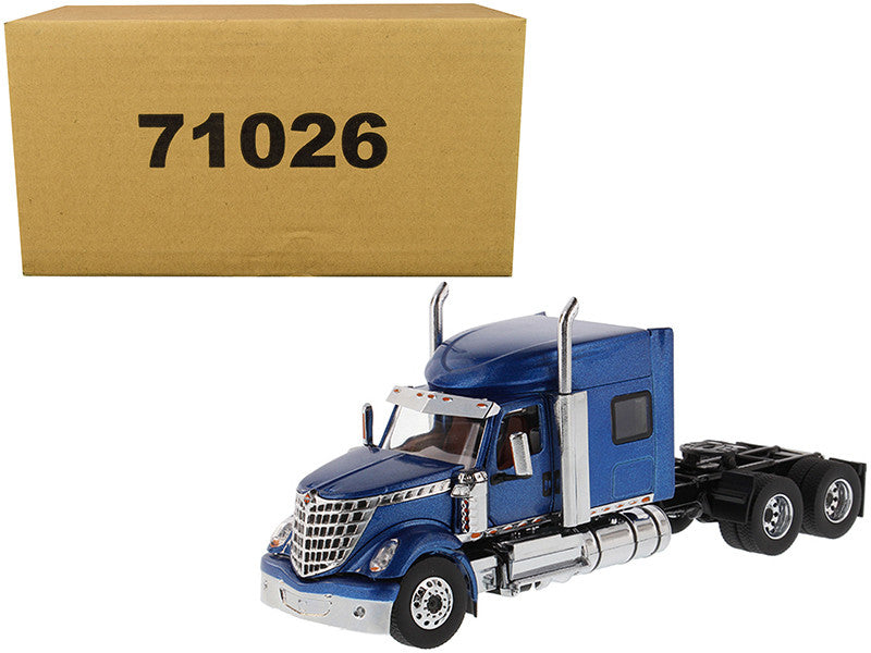 International LoneStar Sleeper Cab Truck Tractor Blue 1/50 Diecast Model by Diecast Masters LuxuryLifeWay Online Store