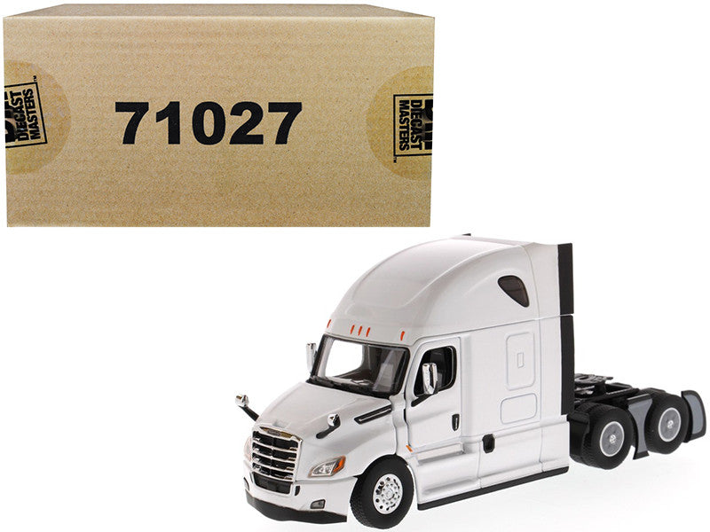 Freightliner New Cascadia Sleeper Cab Truck Tractor Pearl White 1/50 Diecast Model by Diecast Masters LuxuryLifeWay Online Store