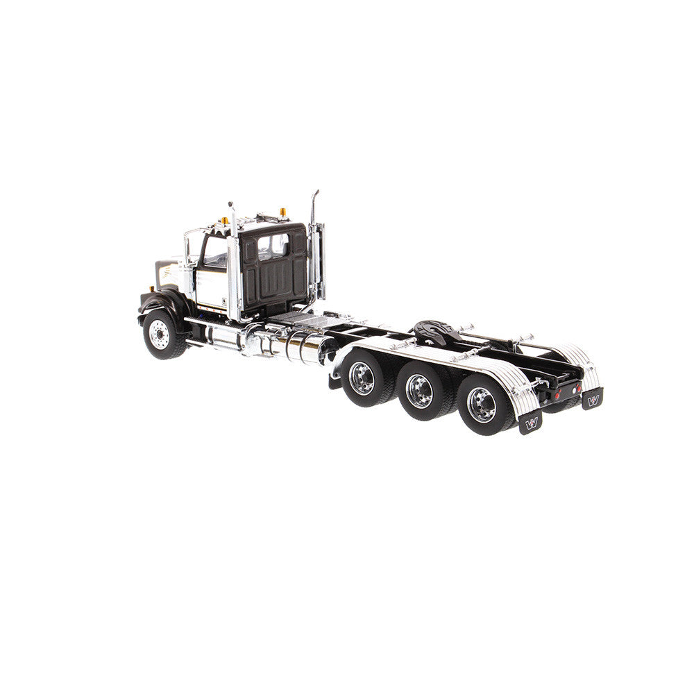Western Star 4900 SF Tridem Day Cab Truck Tractor Black "Transport Series" 1/50 Diecast Model by Diecast Masters LuxuryLifeWay Online Store