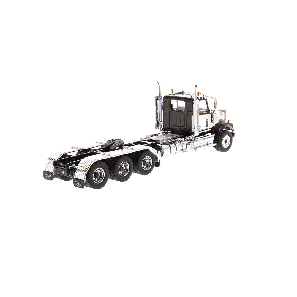 Western Star 4900 SF Tridem Day Cab Truck Tractor Black "Transport Series" 1/50 Diecast Model by Diecast Masters LuxuryLifeWay Online Store