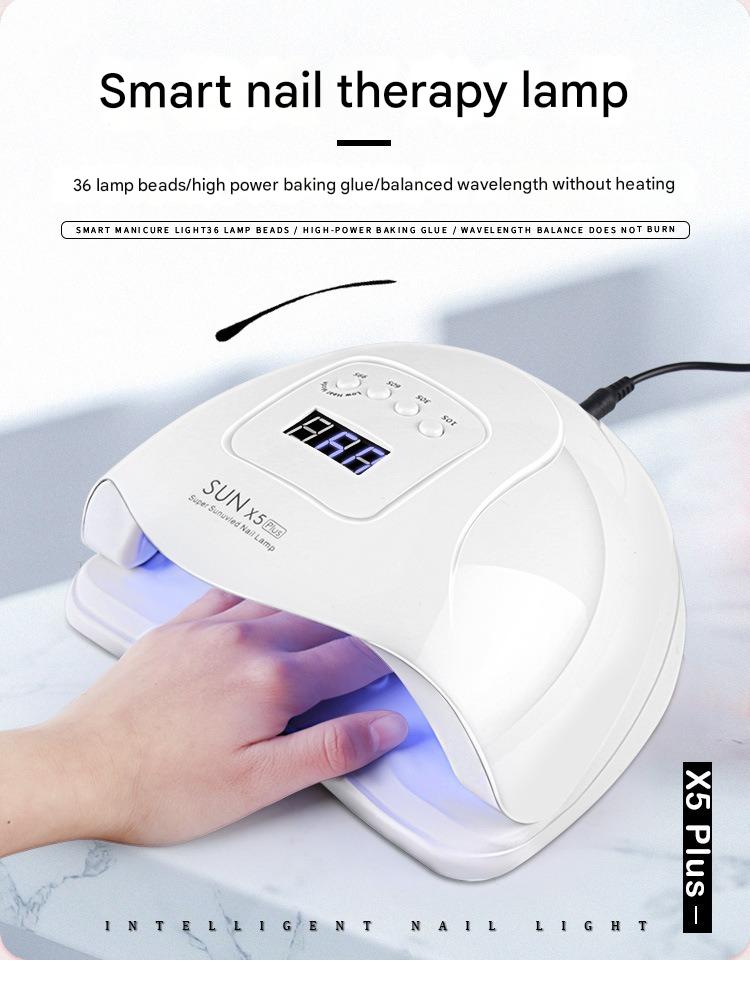 120W Nail Drying Lamp UV Nail Lamp UV Nail Light LadyShow.Store