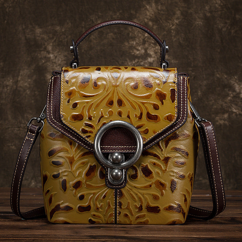 Cow Leather Backpack Multi-function Ladies Shoulder Bags Handbags LadyShow.Store
