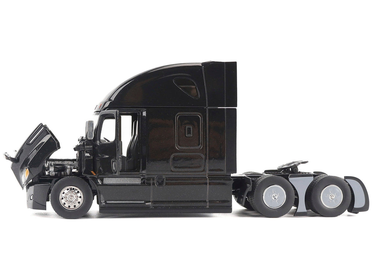 Freightliner New Cascadia Sleeper Cab Truck Tractor Black "Transport Series" 1/50 Diecast Model by Diecast Masters LuxuryLifeWay Online Store