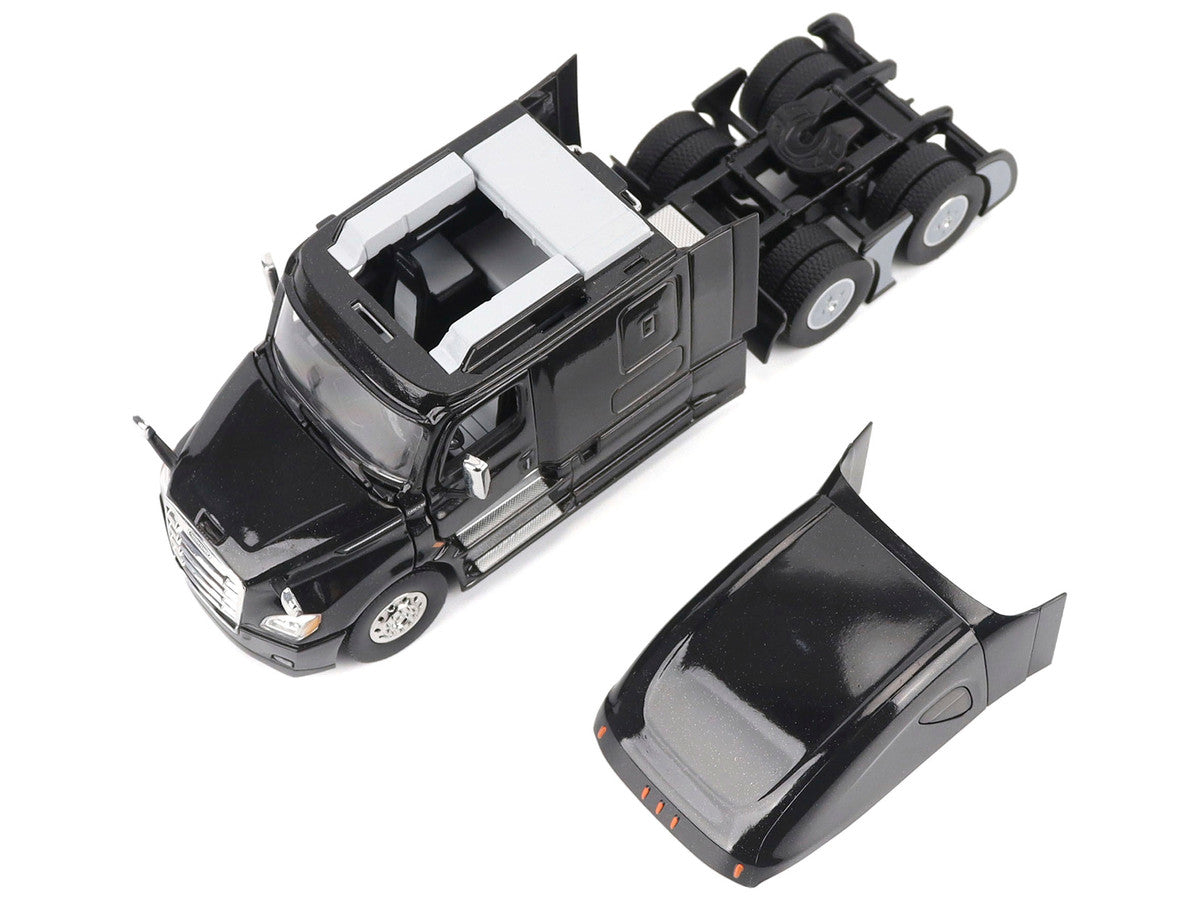 Freightliner New Cascadia Sleeper Cab Truck Tractor Black "Transport Series" 1/50 Diecast Model by Diecast Masters LuxuryLifeWay Online Store