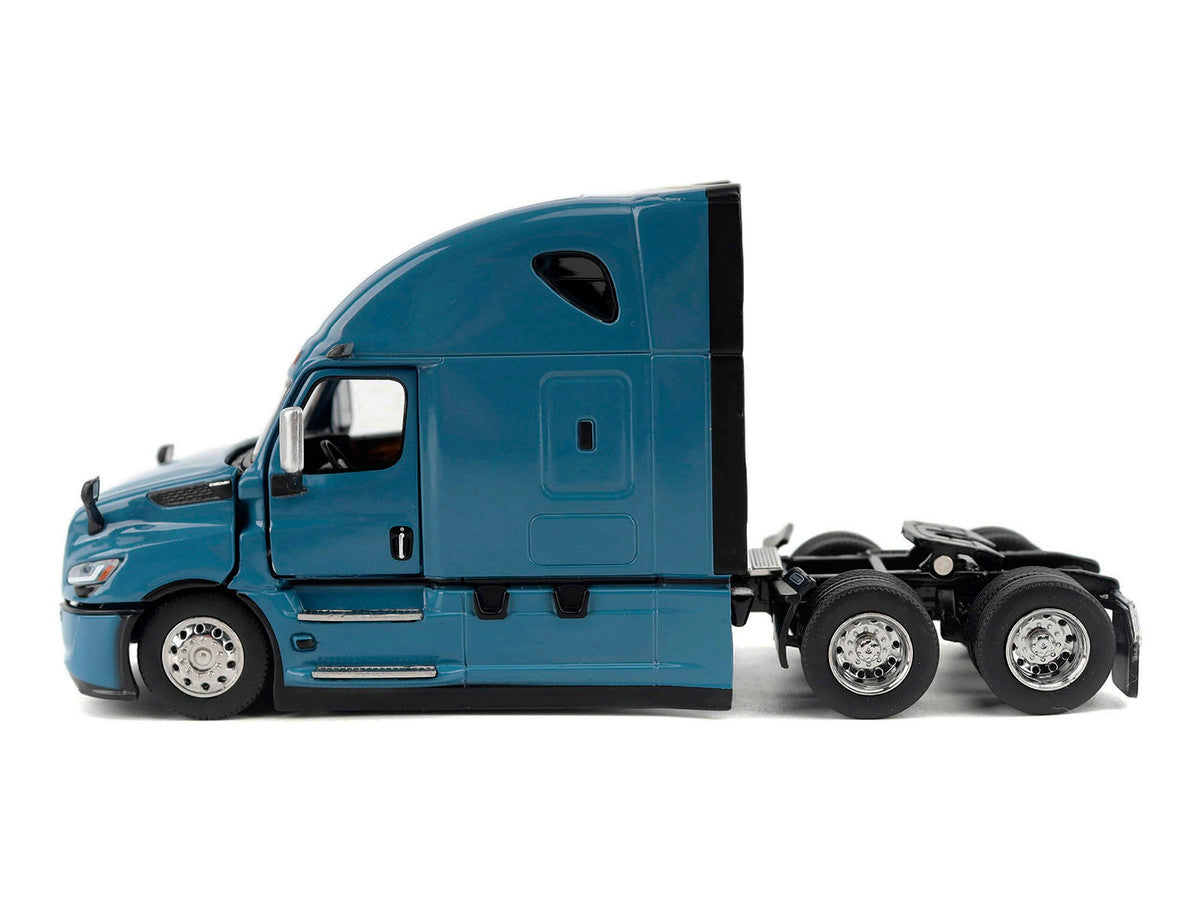 2025 Freightliner Cascadia Gen-5 Sleeper Cab Truck Tractor Signature Blue "Transport Series" 1/64 Diecast Model by Diecast Masters LuxuryLifeWay Online Store