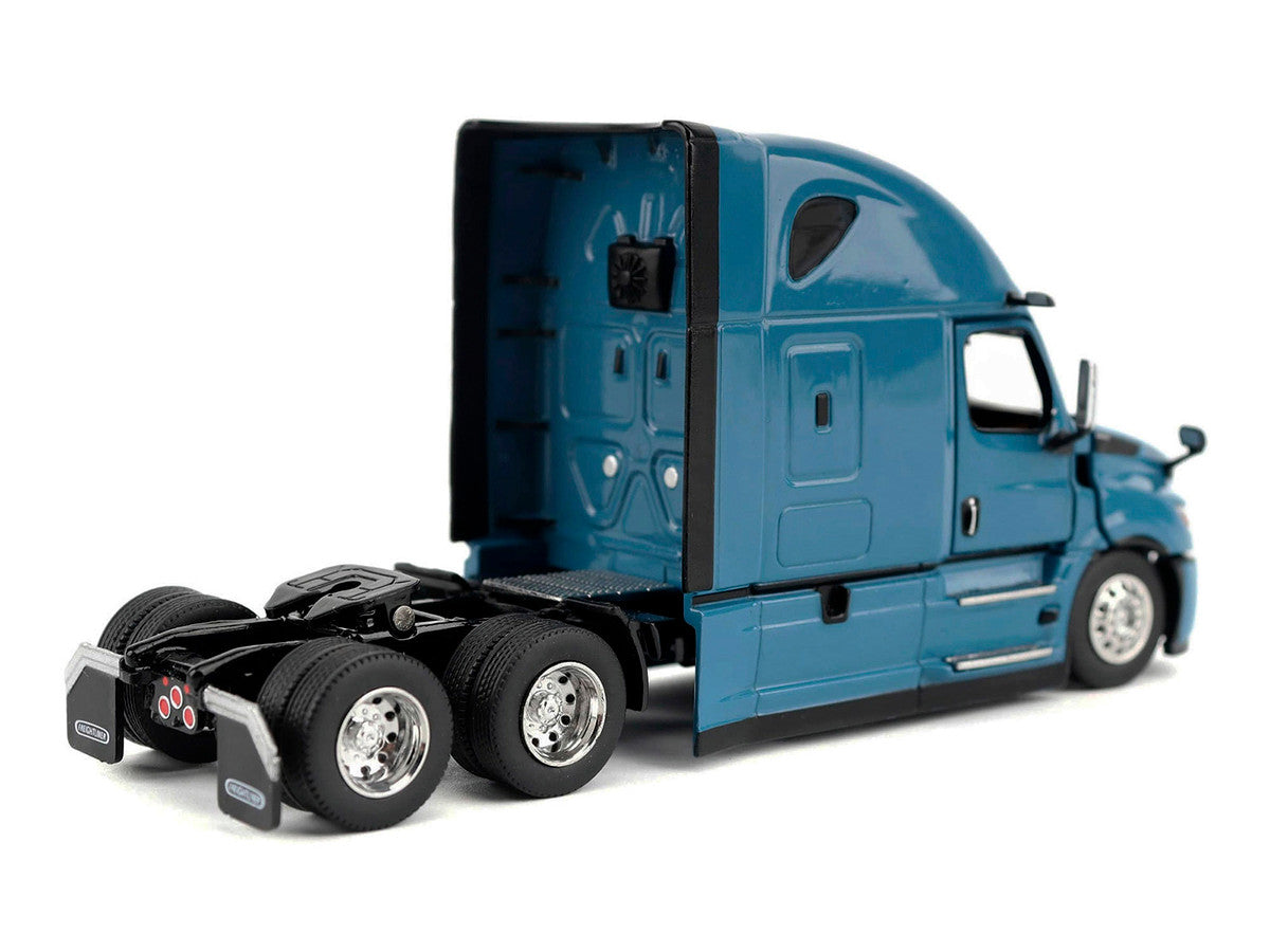 2025 Freightliner Cascadia Gen-5 Sleeper Cab Truck Tractor Signature Blue "Transport Series" 1/64 Diecast Model by Diecast Masters LuxuryLifeWay Online Store