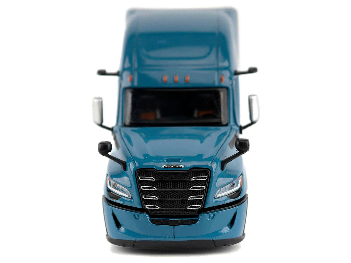 2025 Freightliner Cascadia Gen-5 Sleeper Cab Truck Tractor Signature Blue "Transport Series" 1/64 Diecast Model by Diecast Masters LuxuryLifeWay Online Store
