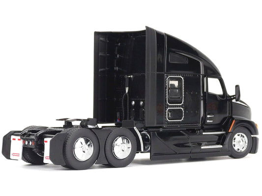 Kenworth T680 76" High Roof Sleeper Cab Truck Tractor Black "Transport Series" 1/50 Diecast Model by Diecast Masters LuxuryLifeWay Online Store