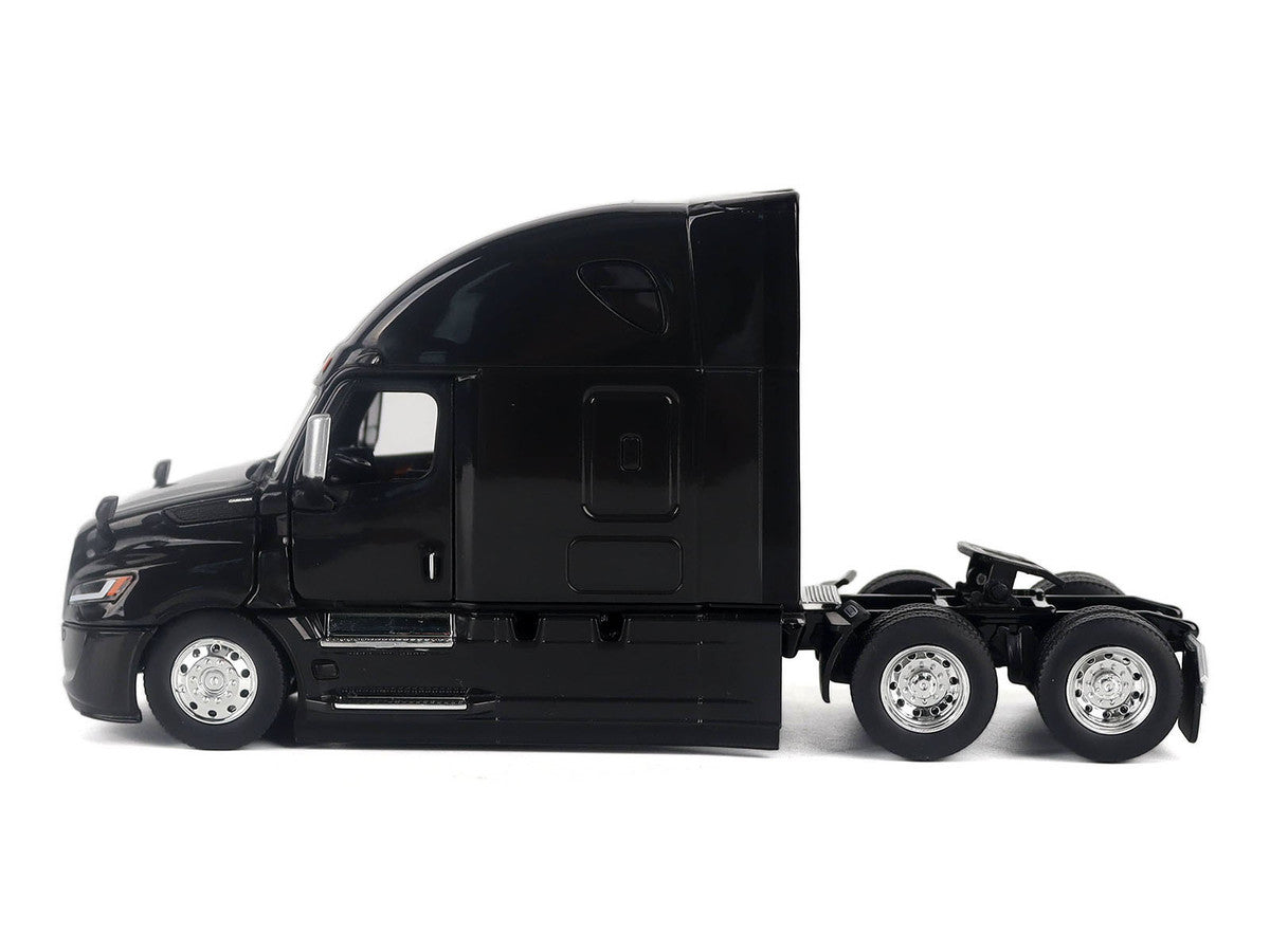 2025 Freightliner Cascadia Gen-5 Sleeper Cab Truck Tractor Night-Shift Black "Transport Series" 1/50 Diecast Model by Diecast Masters LuxuryLifeWay Online Store